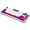 Klawiatura Lorgar KBP7075W 75% Toxic Purple US biała