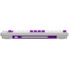 Klawiatura Lorgar KBP7075W 75% Toxic Purple US biała