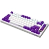 Klawiatura Lorgar KBP7075W 75% Toxic Purple US biała