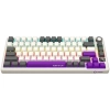 Klawiatura Lorgar KBP7075W 75% Toxic Purple US beżowa