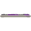 Klawiatura Lorgar KBP7075W 75% Toxic Purple US beżowa