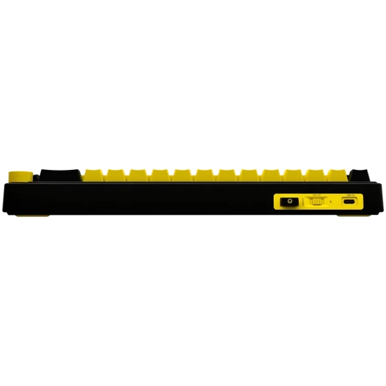 Klawiatura Lorgar Pro KBP70MW 65% Black/Yellow US