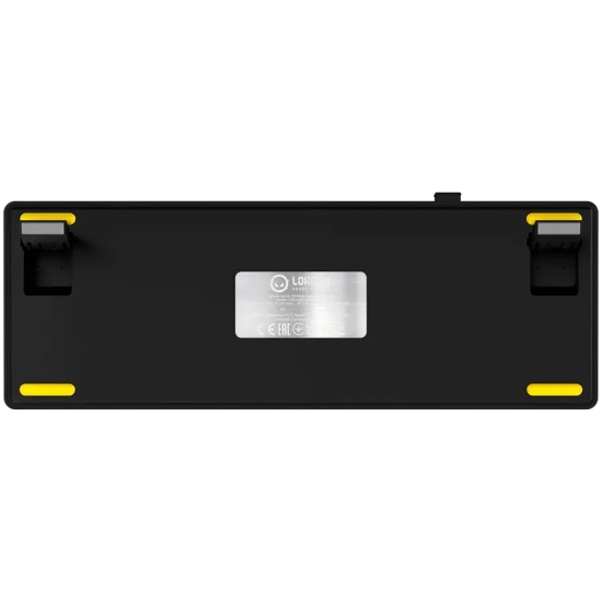 Klawiatura Lorgar Pro KBP70MW 65% Black/Yellow US