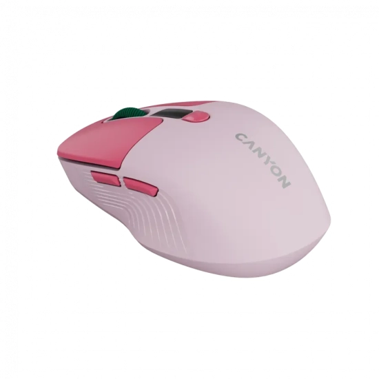Mysz bezprzewodowa Canyon MW-26 CNS-CMSW26P różowa