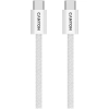 CANYON Kabel OnWire 60MG C-C 60W Magnes w oplocie 1m Biały