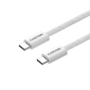 Kabel USB-C–USB-C CANYON OnWire 60MG CND-CCMG60AB15W 60W 1m biały