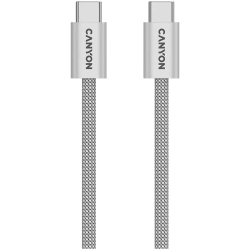 Kabel USB-C–USB-C CANYON OnWire 60MG 60 W 1 m jasnoszary. Dokładny wariant CND-CCMG60AB15LG. Kabel USB-C–USB-C CANYON OnWire 60MG 60 W 1 m jasnoszary. Dokładny wariant CND-CCMG60AB15LG.