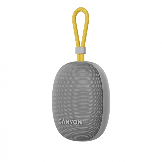 Canyon Głośnik Bluetooth OnMove 12 5 W IPX7 szary