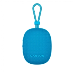 Zdjęcie produktu Głośnik Bluetooth Canyon OnMove 12 5 W IPX7 niebieski; dokładny wariant CNE-CBTSP12BL, EAN 529148501809 Zdjęcie produktu Głośnik Bluetooth Canyon OnMove 12 5 W IPX7 niebieski; dokładny wariant CNE-CBTSP12BL, EAN 529148501809