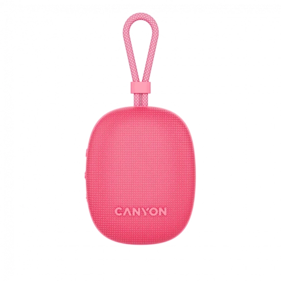 CANYON Głośnik Bluetooth OnMove 12 CNE-CBTSP12PK 5 W różowy
