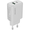 CANYON Ładowarka OnCharge 200 20W USB-C USB-A EU biała