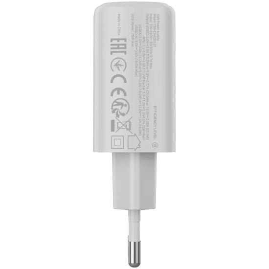 CANYON Ładowarka OnCharge 250 25W USB-C USB-A EU biała