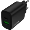 CANYON Ładowarka OnCharge 250 25W USB-C USB-A EU czarna