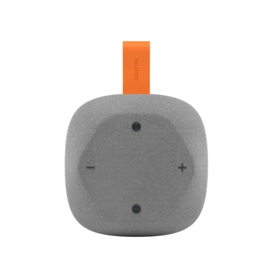 Canyon Głośnik Bluetooth Hexagon 10 8 W IPX5 szaro-pomarańczowy