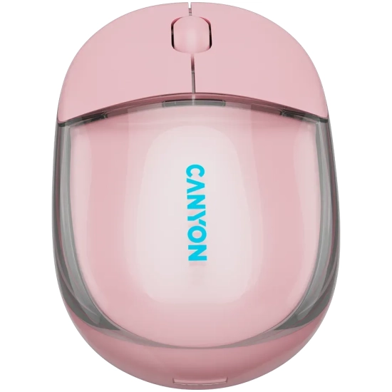Mysz bezprzewodowa Canyon OnClick 24 CNS-CMSW24P różowa