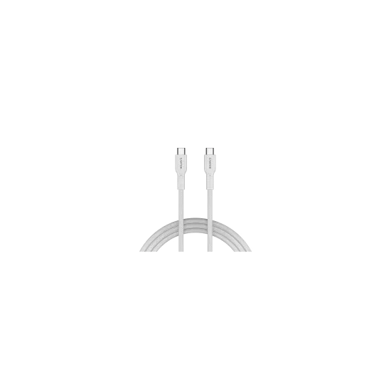 CANYON Kabel OnWire 60CL C-C 60W w oplocie 1m Biały