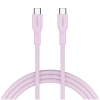 Kabel USB-C–USB-C CANYON OnWire 60CL CND-CCAP60AB10PK 60W 1m różowy