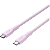 Kabel USB-C–USB-C CANYON OnWire 60CL CND-CCAP60AB10PK 60W 1m różowy