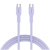 Kabel USB-C–USB-C CANYON OnWire 60CL CND-CCAP60AB10PU 60W 1m fioletowy