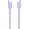 Kabel USB-C–USB-C CANYON OnWire 60CL CND-CCAP60AB10PU 60W 1m fioletowy
