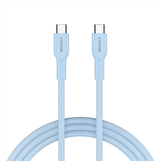 Canyon Kabel USB-C–USB-C OnWire 60CL 60 W 1 m jasnoniebieski