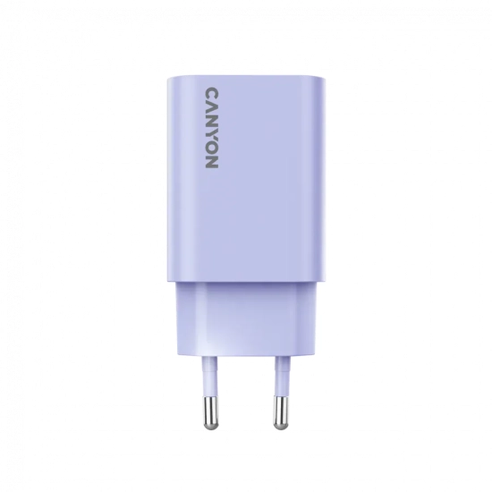 CANYON Ładowarka OnCharge 30CL 30W USB-C EU fioletowa