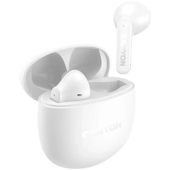 Słuchawki TWS CANYON OnGo 13 Bluetooth 5.4 białe