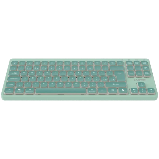 Klawiatura CANYON OnType 10 mechaniczna TKL zielona