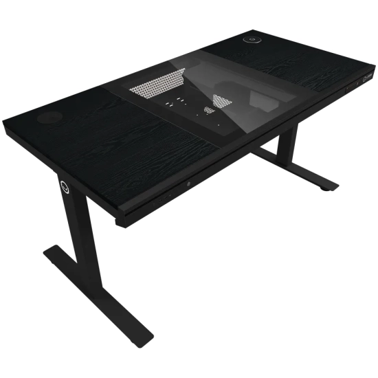 Lorgar Biurko DE90W melaminowe z obudową PC