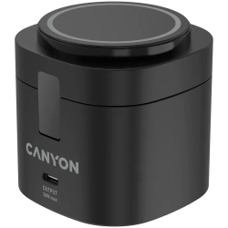 CANYON Stacja OnCharge 405 Qi2 4w1 z ładowarką 65W czarna