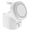 CANYON Stacja ładująca 4w1 bezprzew. 30W z kablem 1m biała