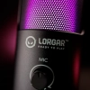 Mikrofon gamingowy LORGAR SMP40 RGB czarny