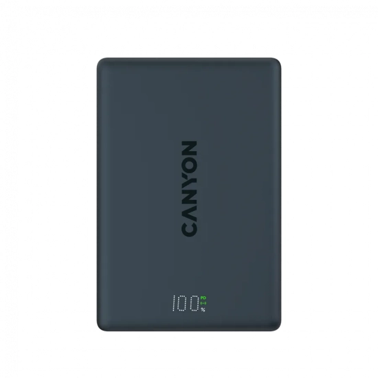 CANYON Powerbank OnPower 511 Magnet. PD 20W 10000mAh Grafit