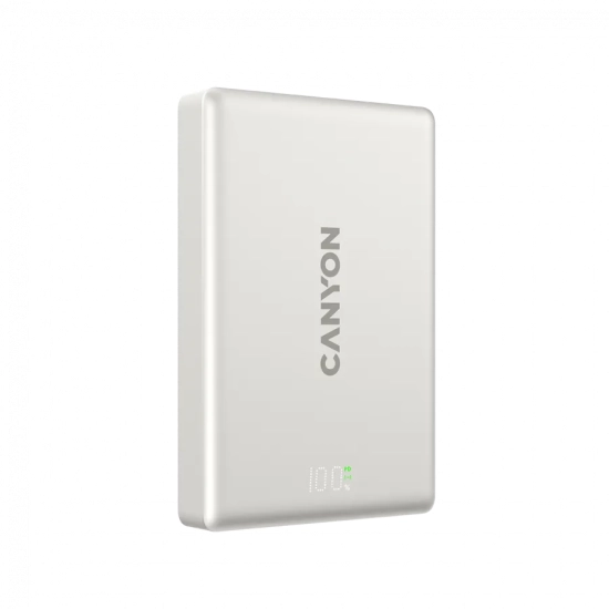 CANYON Powerbank OnPower 511 Magnet. PD 20W 10000mAh Beżowy