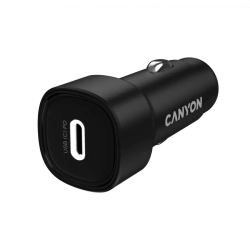 CANYON Ładowarka samochodowa OnDrive 30 30W USB-C czarna