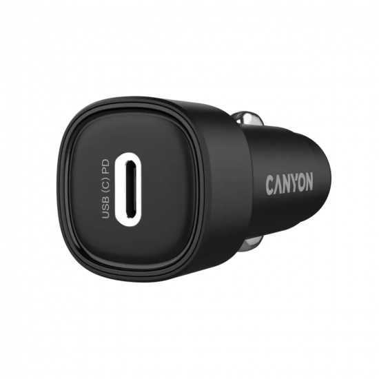 CANYON Ładowarka samochodowa OnDrive 30 30W USB-C czarna