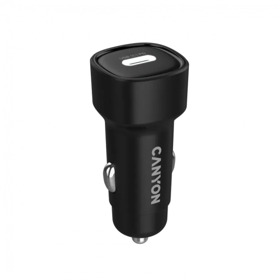 CANYON Ładowarka samochodowa OnDrive 30 30W USB-C czarna