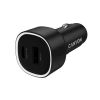 CANYON Ładowarka samochodowa OnDrive 85 PD 85W USB-A+USB-C czarna