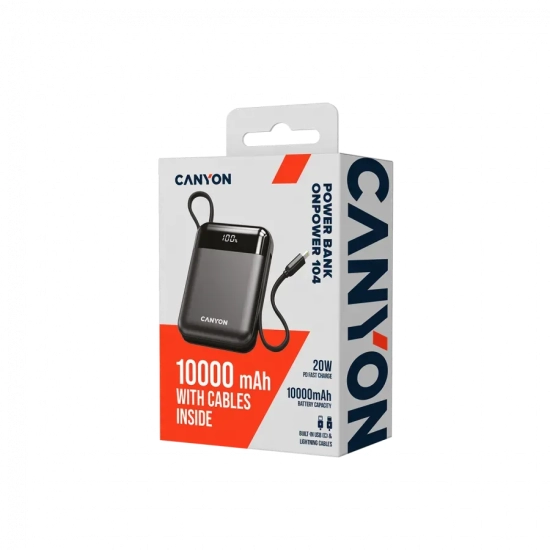 Canyon OnPower 104 powerbank 10000 mAh CNS-CPB104B