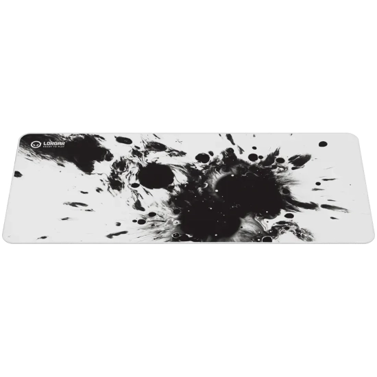 Podkładka pod mysz LORGAR MPA14XL 900x400 mm biało-czarna