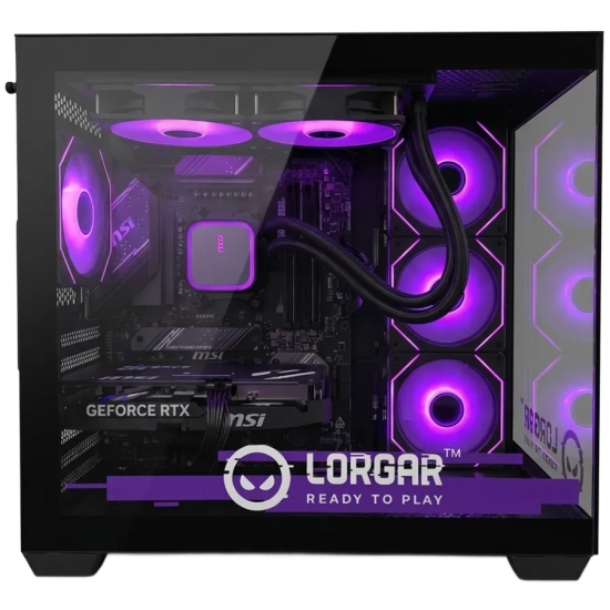 Lorgar Komputer PCA201-BK Ryzen 5 7500F RTX 5060 Ti czarny
