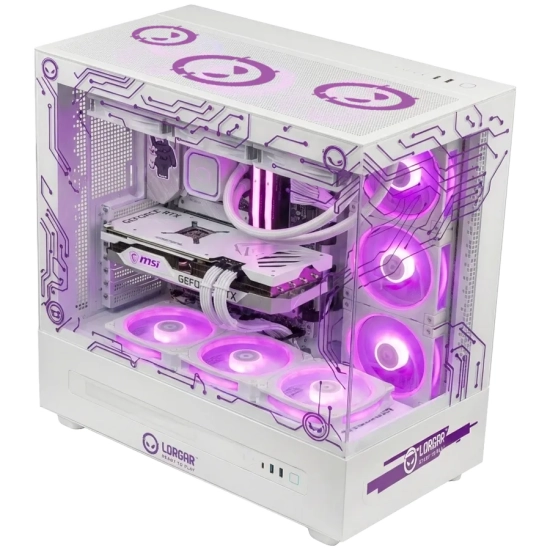 Lorgar Komputer PCP401-WH Ryzen 7 7800X3D RTX 5070 Ti biały