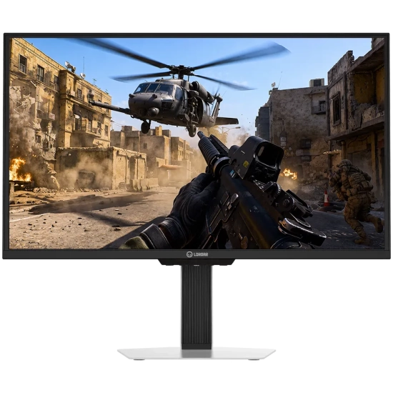 Monitor gamingowy LORGAR 25LP1 Pro 24,5", wariant biało-fioletowy, kod LRG-25LA1F400-WH.