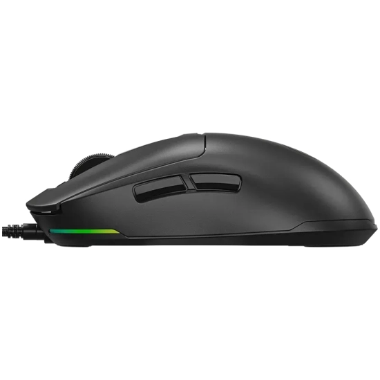 Mysz przewodowa gamingowa LORGAR MSA10R 12000 DPI czarna