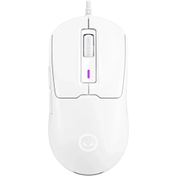 Mysz przewodowa gamingowa LORGAR MSA10R 12000 DPI biała