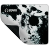 Lorgar Podkładka gamingowa Advanced MPA14M 360×300×3 mm czarno-biała