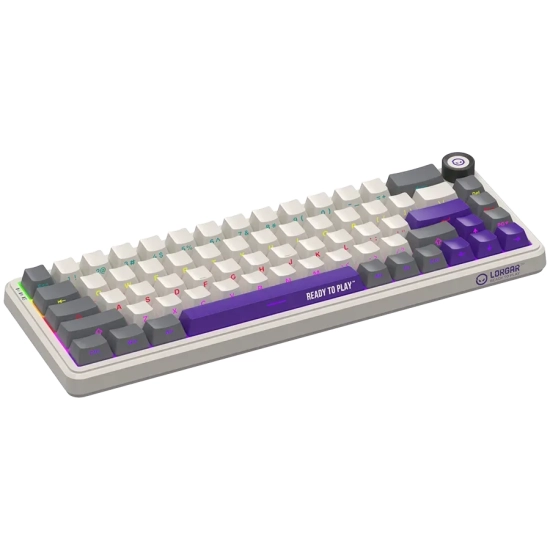 Klawiatura przewodowa gamingowa Lorgar KBA41M 65% Retro