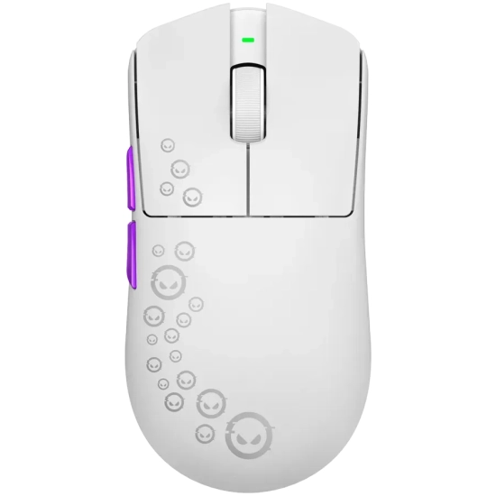 Mysz bezprzewodowa gamingowa Lorgar MSP81W Pro biała PixArt 3950