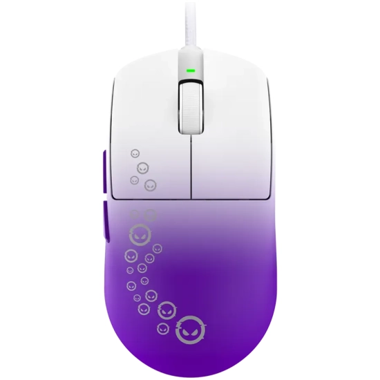 Mysz przewodowa gamingowa Lorgar MSA21 biała PixArt 3315