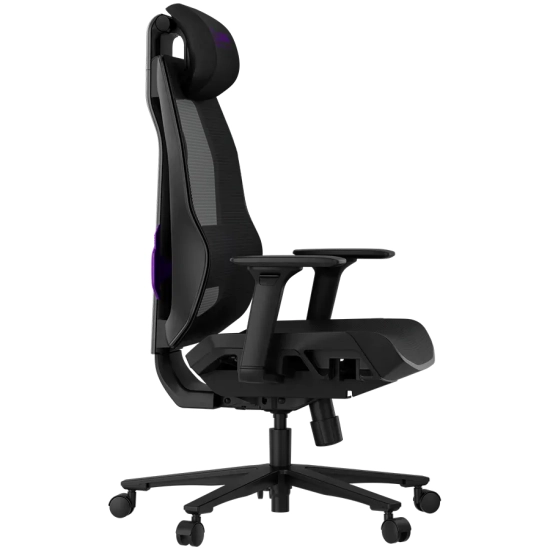 Fotel gamingowy LORGAR CHP51 Pro czarno-fioletowy